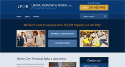 Desktop Screenshot of lprlaw.com